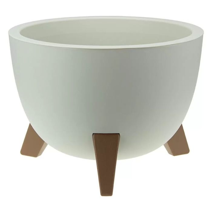 Кашпо ФЛОРИАН  4,2л. d25см. КН3186БР (белый ротанг)