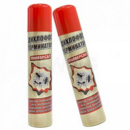 Дихлофос ТЕРМИНАТОР п/летающ. ползающ. насек. 180мл. 28526/05-003 .