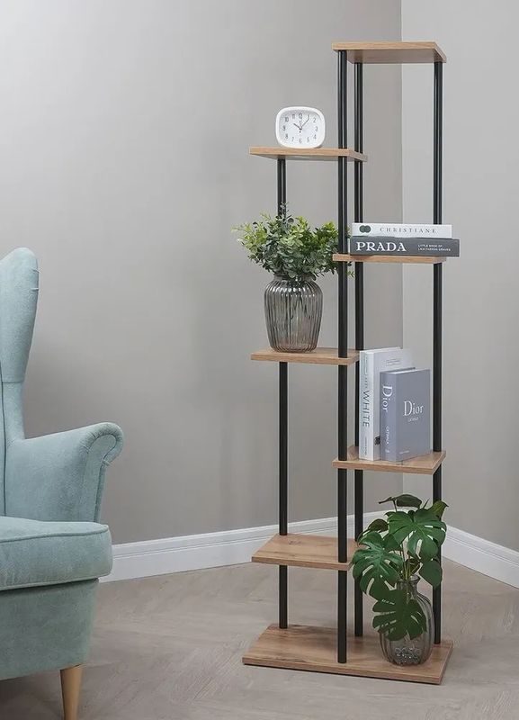 Цветочница напольная "Шафран 17Л" ПДЦШ17Л Ч (Черный) С