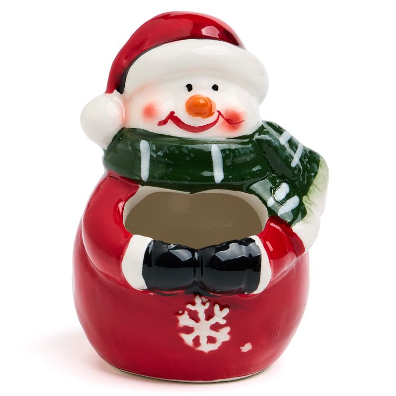 Подставка д/зубочисток 230-510 "CHRISTMAS HOLIDAYS" (6*6*8,5см.)ВД