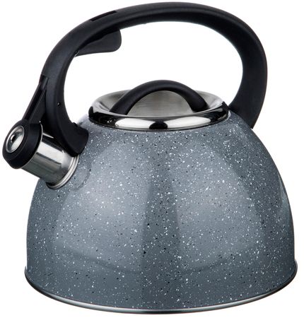 Чайник нерж. 907-064 2,5л. со свист. цв. ВД