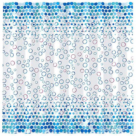 Занавес д/ван.комн. 180*180см. SC-PЕ-43 п/эстер. 007106 Скр.