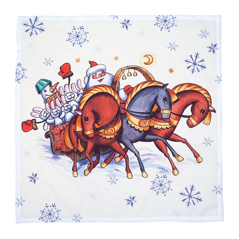 Салфетки бумажные 1сл. Design 39450 (24*24см.) 40шт. НГ "Новый год к нам мчится" РБ Салфетки бумажные 1сл. Design 39450 (24*24см.) 40шт. НГ "Новый год к нам мчится" РБ