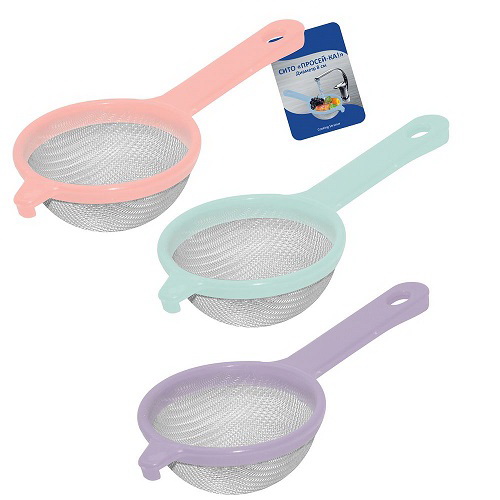 Сито "Просей-ка!"  8см. MS11-105 (пластик+ал.) Мд