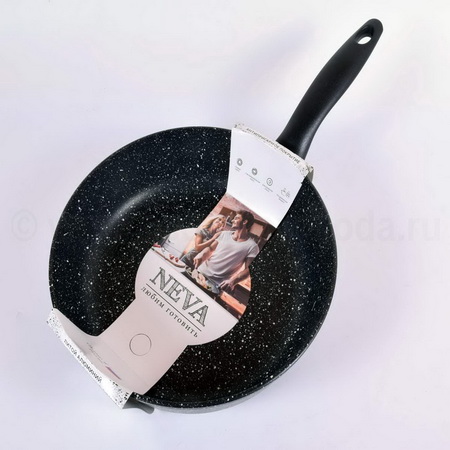 Сковорода С-П d220мм. "Neva Granite" NG022 а/пр. съемн. ручка