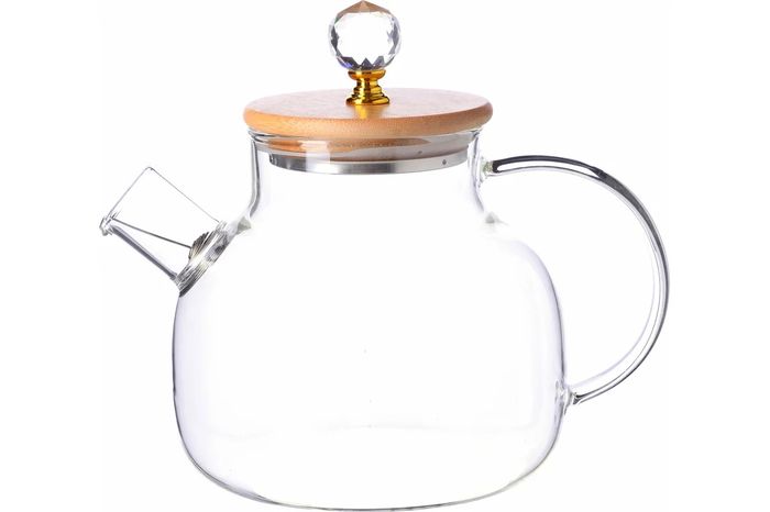 Чайник заварочный LR30868 1,0л. (стекло, ) СКС