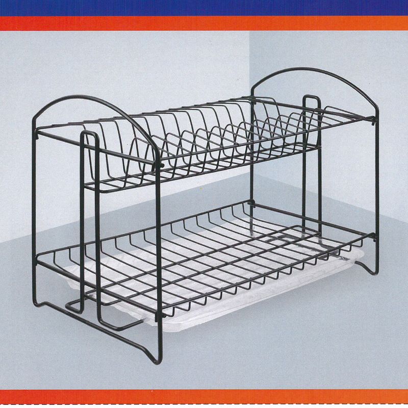 Сушилка д/посуды универсальная АЛТ601С хром (39,5*24*29,5см.) разборная