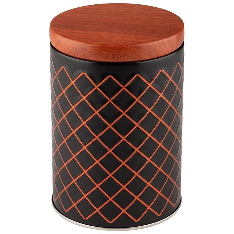 Банка д/пищевых продуктов CLASSICO NERO 0,8л. 104871 (круг.) Mellony (жесть) Банка д/пищевых продуктов CLASSICO NERO 0,8л. 104871 (круг.) Mellony (жесть)