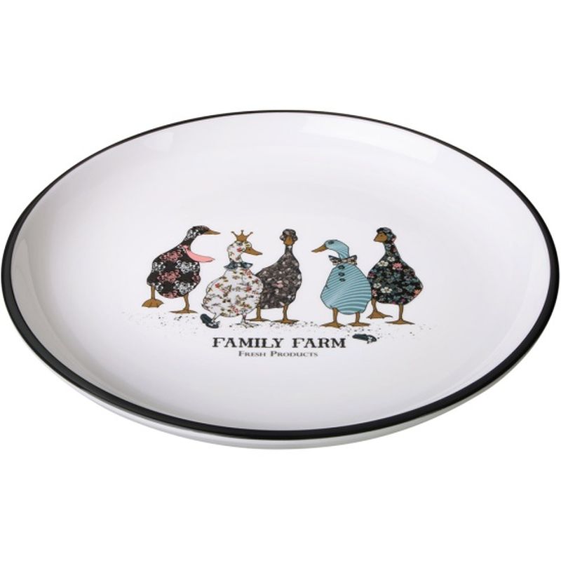 Тарелка обеденная 263-1413 "Family Farm" d=25,5см ВД