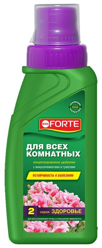Удобрение жидкое Bona Forte Здоровье (д/комнатных растений) BF21060091 285мл. (Х)