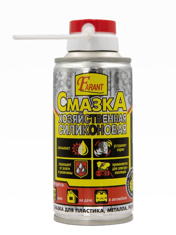 Смазка хоз. силиконовая с труб. 210мл./75г. 015 Farant