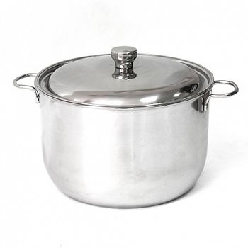 Кастрюля нерж.  8л. 1с2487 с прут.руч. "Классика" Аша