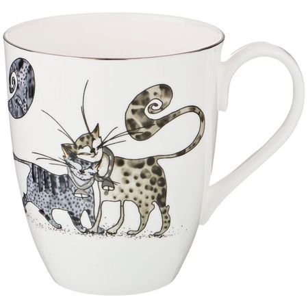Кружка 86-2316 "Котики" 400мл. ВД