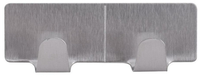 Крючки на планке DH27-95 "Стенли стил" (2кр.) (8см.) Мд