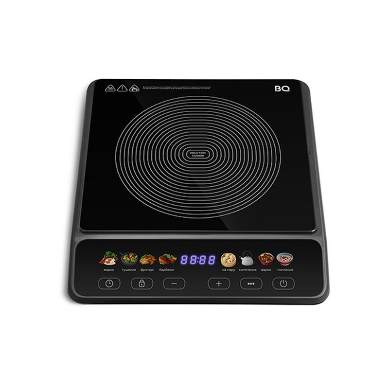 Электроплита индукционная BQ HP114B 1 конф. (2,0кВт. стеклокерамика)