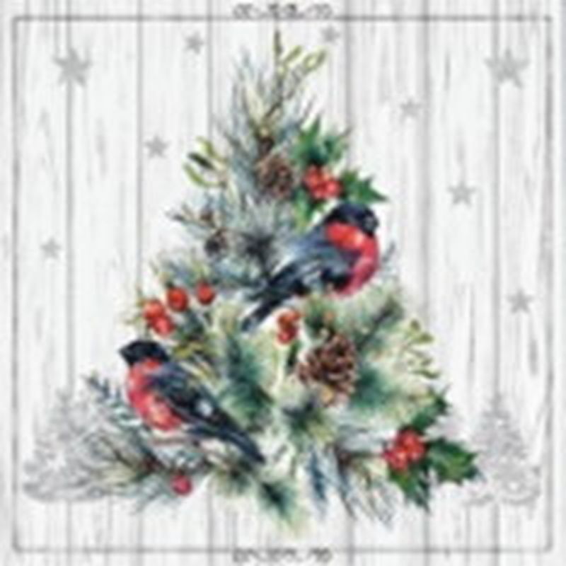 Салфетки бумажные 3сл. Home Collection Classic 44374 (33*33см.) 20шт. НГ "Изящная ель" РБ