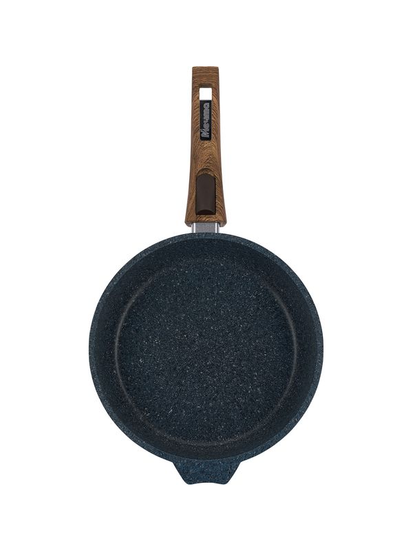 Сковорода Мечта d260мм. 026903 а/пр. "Premium" (blue) со съмн. ручкой
