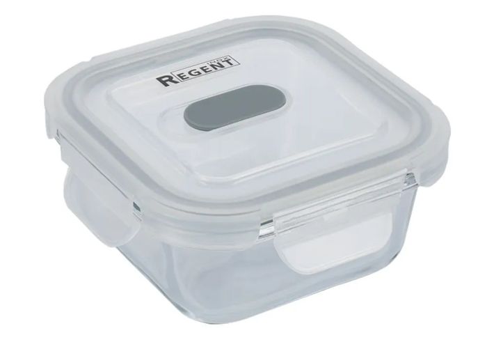 Контейнер стекл. герметич. квадрат. 64-221200 1,2л. Desco