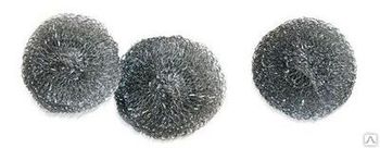 Мочалка д/посуды метал. (3шт.) гх046 П