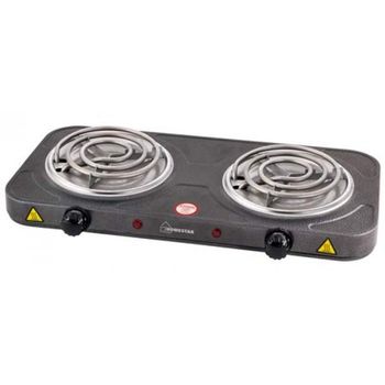 Электроплита HOMESTAR HS-1105 2конф. (1,0+1,0кВт. спираль) 003584 Скр