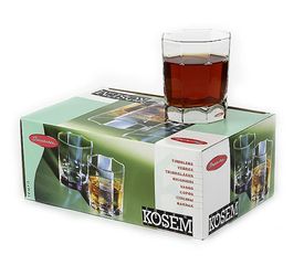 Набор стаканов KOSEM 42083В д/виски 300мл. (6шт.)