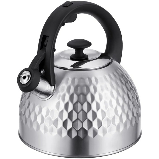 Чайник нерж. 93-TEA-50 2.6л. со свист. TEA