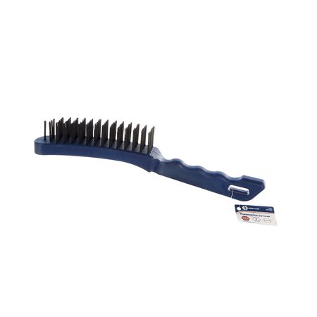 Щетка по металлу 5рядн. 248-665 КОБАЛЬТ, 280мм, пласт. ручка