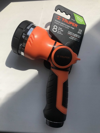 Пистолет поливочный PR-307 17479/1 (8 реж.)+коннектор