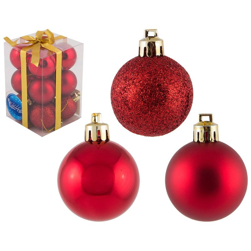 Шары РВ4-12SMB-R (набор 12шт.) d4cм. 101847 красн. Скр.