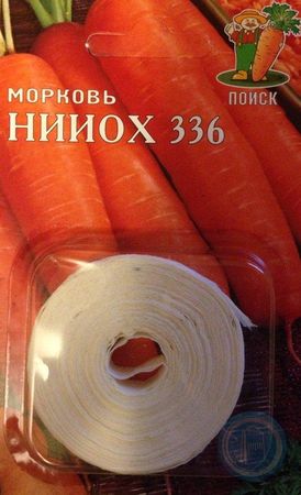 Морковь НИИОХ 336 (лента) 8,0м. (Поиск)