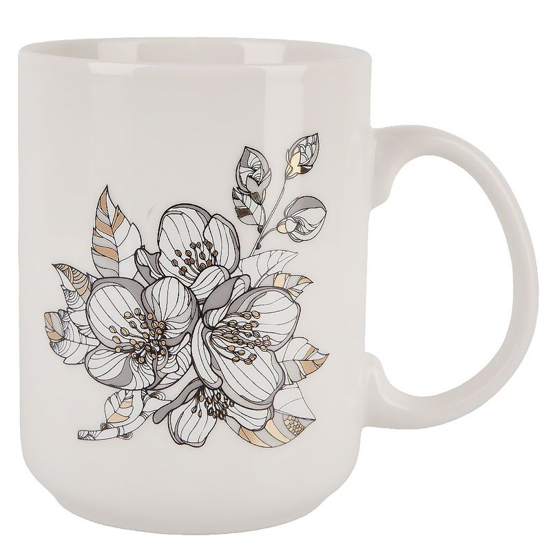 Кружка 0440006 "Floristry" 380мл. ЕНС