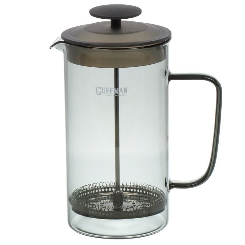 Чайник заварочный (френч-пресс) 1,0л. F01-020LGR Smoke Gray