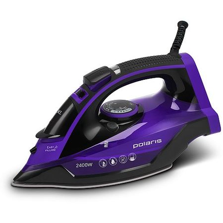 Утюг POLARIS PIR 2415К с отпар. 2,4кВт. (керам.подошва,)