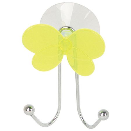 Крючок двойной W2065-1 "Бабочка" 311462 хром. на присосках Скр.