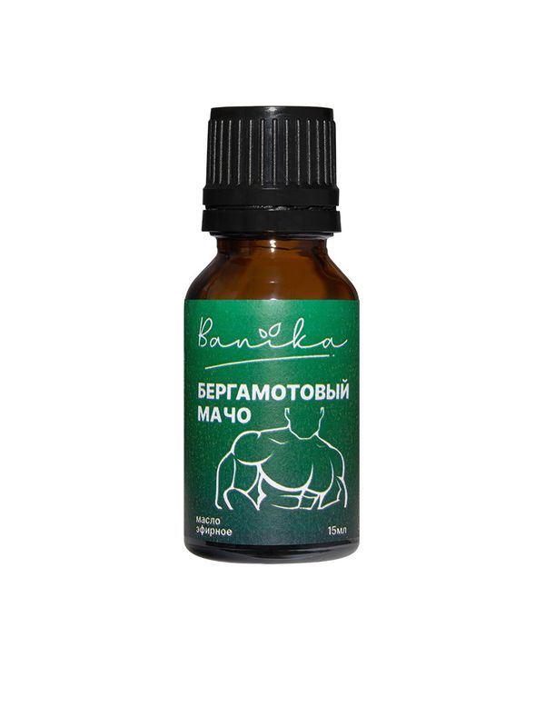 Масло эфирное "Banika" Бергамотовый мачо" 15мл. Б71102 (бергамот) Е