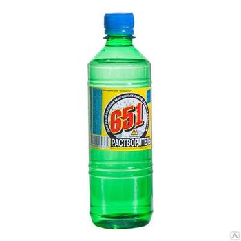 Растворитель 651 0,5л. пэт/б.