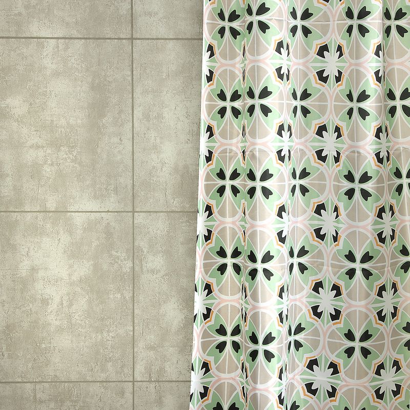 Занавес д/ван.комн. 180*180см. п/эстер. "Восточный орнамент" 2221-1 М.