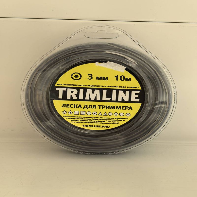 Леска Круглая d3,0мм. 10м. Duoline с сердечником блистер ТЛ