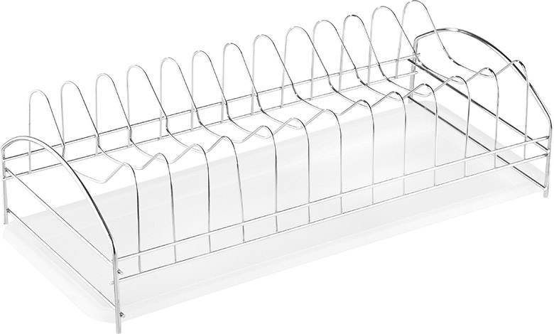 Сушилка д/посуды метал. с поддоном  DR-3 102914 (43*18*11 см) Скр.