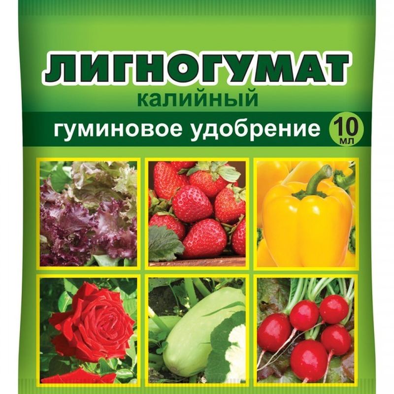 Лигногумат калийный  10мл. (гуминовое удобрение) (Ваше Хозяйство)