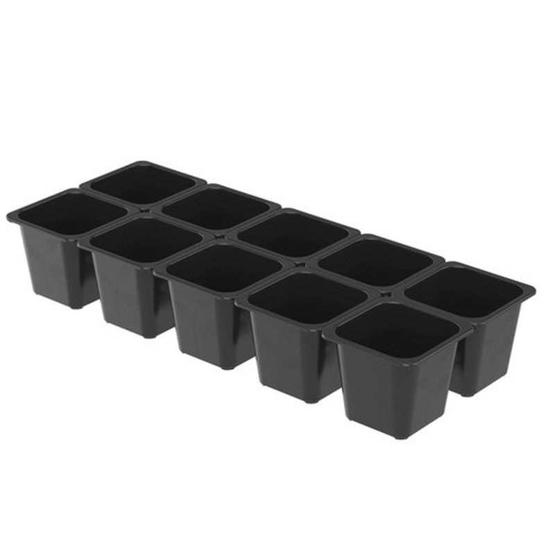 Набор стаканчиков д/рассады АП 592 (10стак*1,0л.) с вкладышем