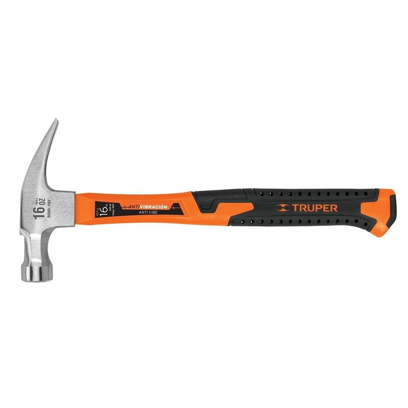 Молоток-гвоздодер 450гр. MAR-16F 19997 .