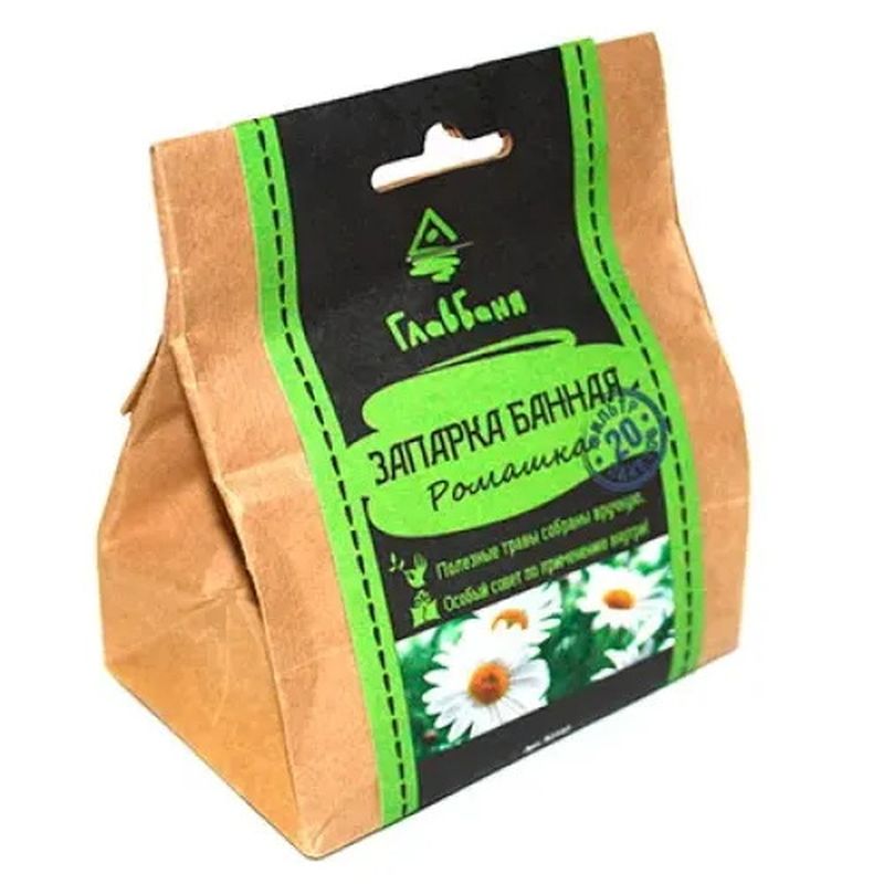 Запарка банная травяная "Ромашка" (20*1,5г.) Б2142 Е