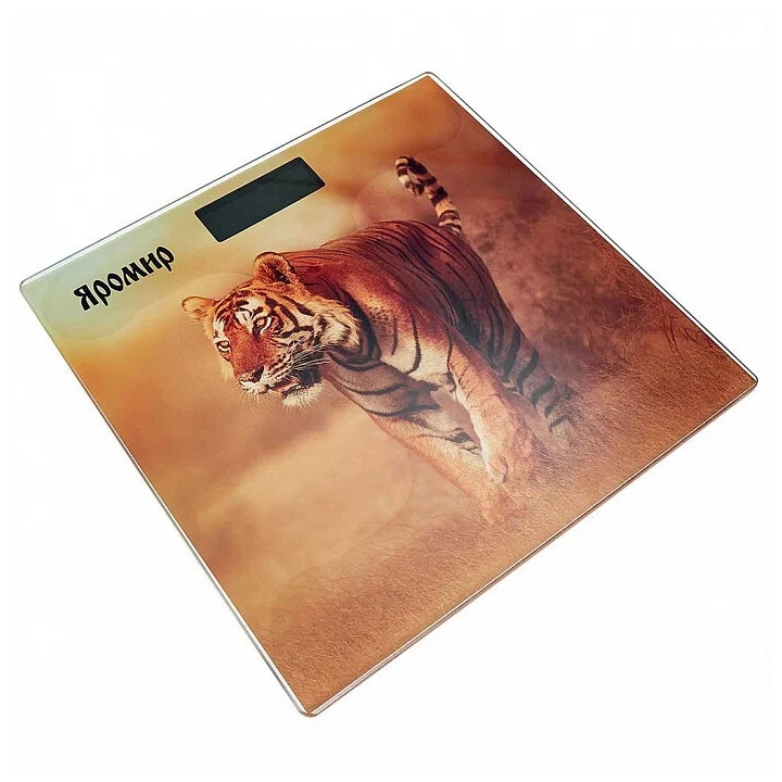 Весы напольные ЯРОМИР ЯР-4201 "Тигр" 180кг. электрон.