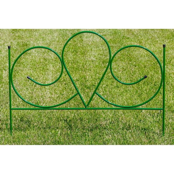 Заборчик №1 "Изящный" (0,92*0,68м.) 5 секц. 124059 Садовита