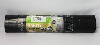 Мешки д/мусора 240л. (10шт.) 100(90)*140см. 50мкм. OPTILINE "Премиум" черн. ПВД 23-0051 (ОК) Мешки д/мусора 240л. (10шт.) 100(90)*140см. 50мкм. OPTILINE "Премиум" черн. ПВД 23-0051 (ОК)