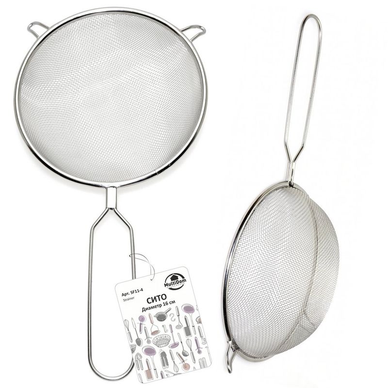 Сито 16,0см. SF11-4 (нерж.) 144шт./уп. Мд