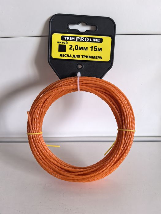 Леска Квадрат d2,0мм. 15м. 15-01-022 витая подвес
