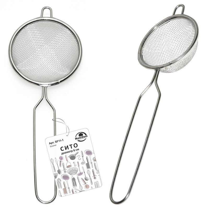 Сито  6,0см. SF11-1 (нерж.) 144шт./уп. Мд