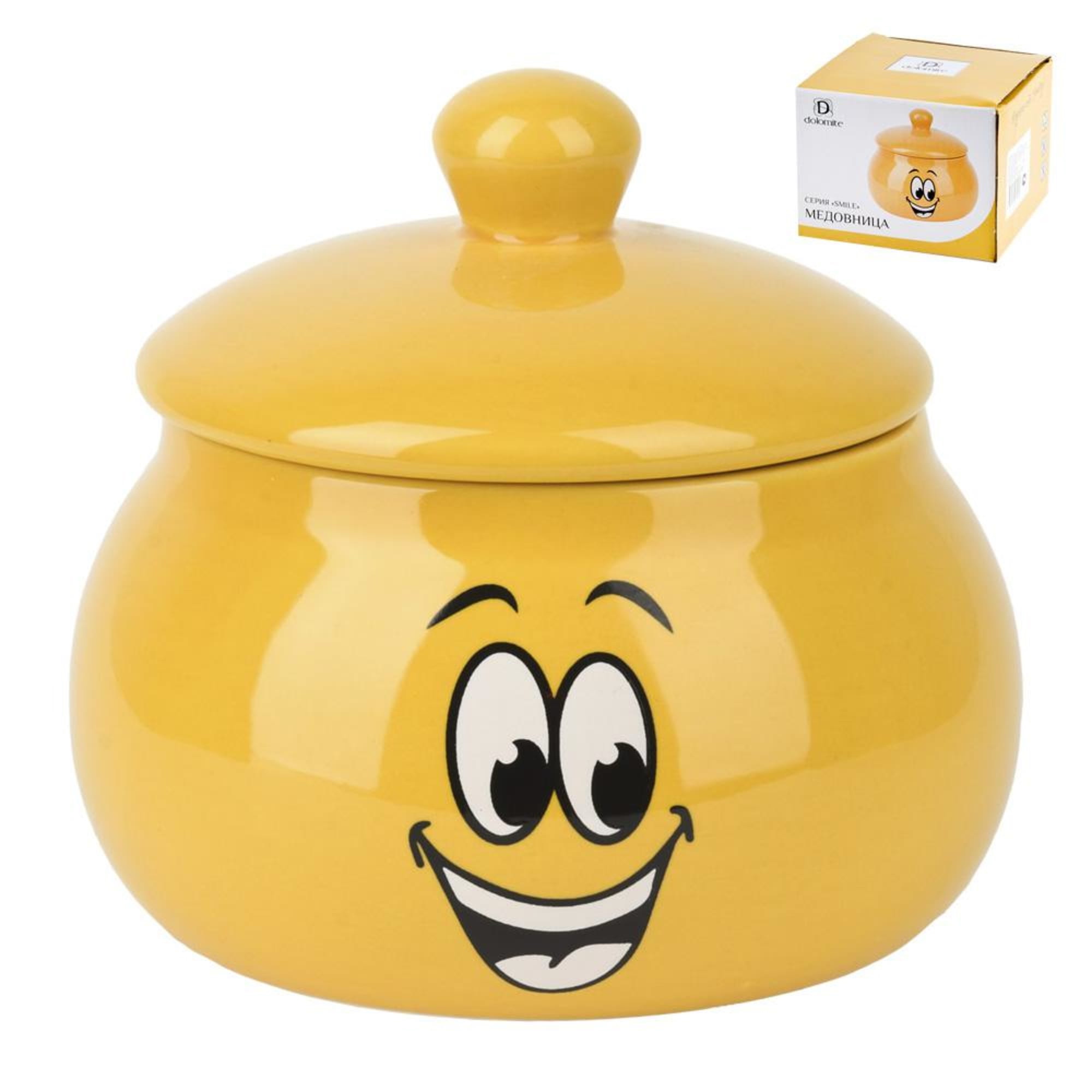 Банка д/меда L2520867 "Smile" 0,5л. ЕНС